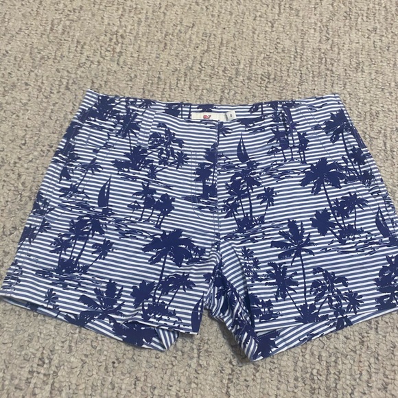 Vineyard vines palm tree shorts size 0 - Picture 1 of 5